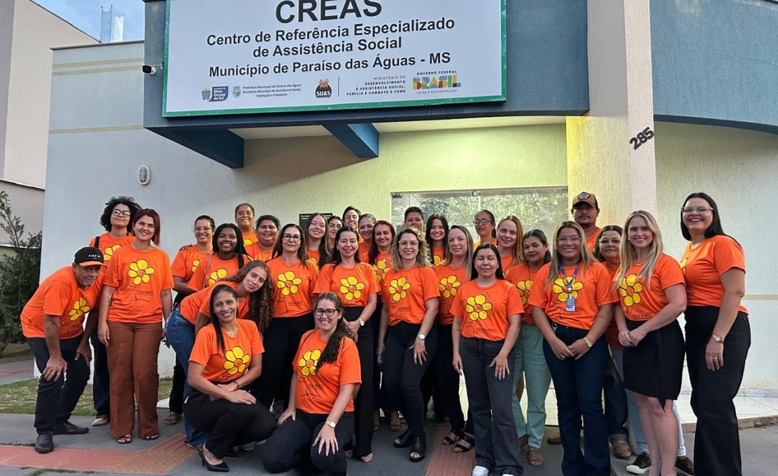 Secretaria de Assistência Social realiza ação de conscientização durante a Feira do Produto...